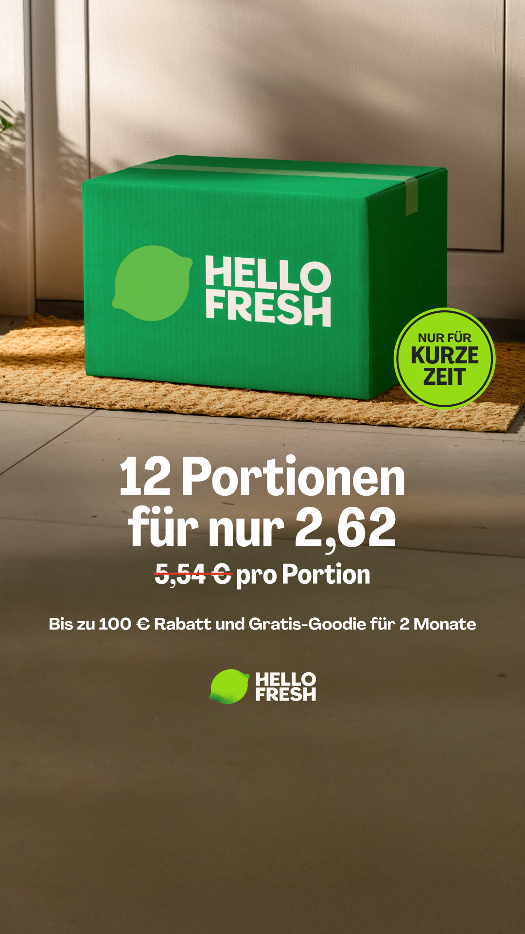 HelloFresh Facebook ad