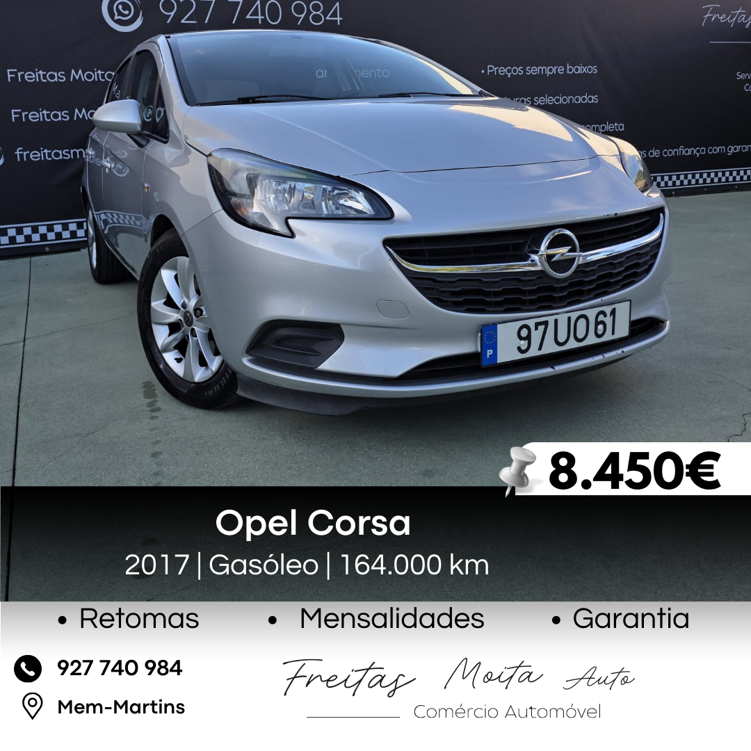 Freitas Moita Auto Facebook ad: Opel Corsa 1.3 CDTI | 2017 | 164.000…