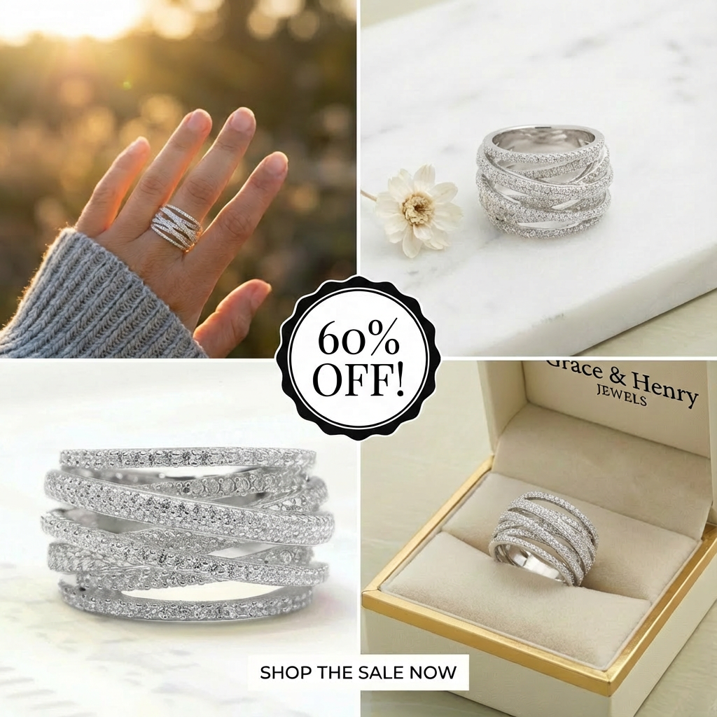 Grace & Henry Facebook ad: FREE SHIPPING USA