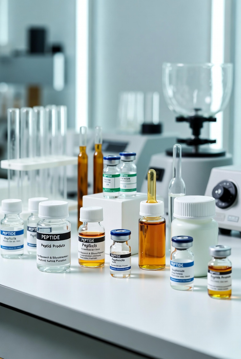 Vivian III Facebook ad: Reliable Peptides. Direct Supply.