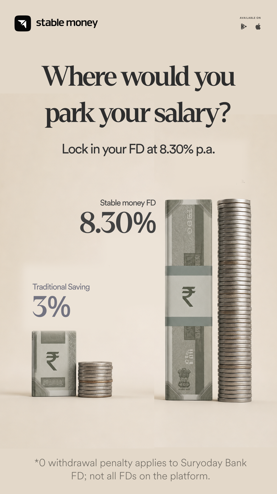 Stable Money Facebook ad