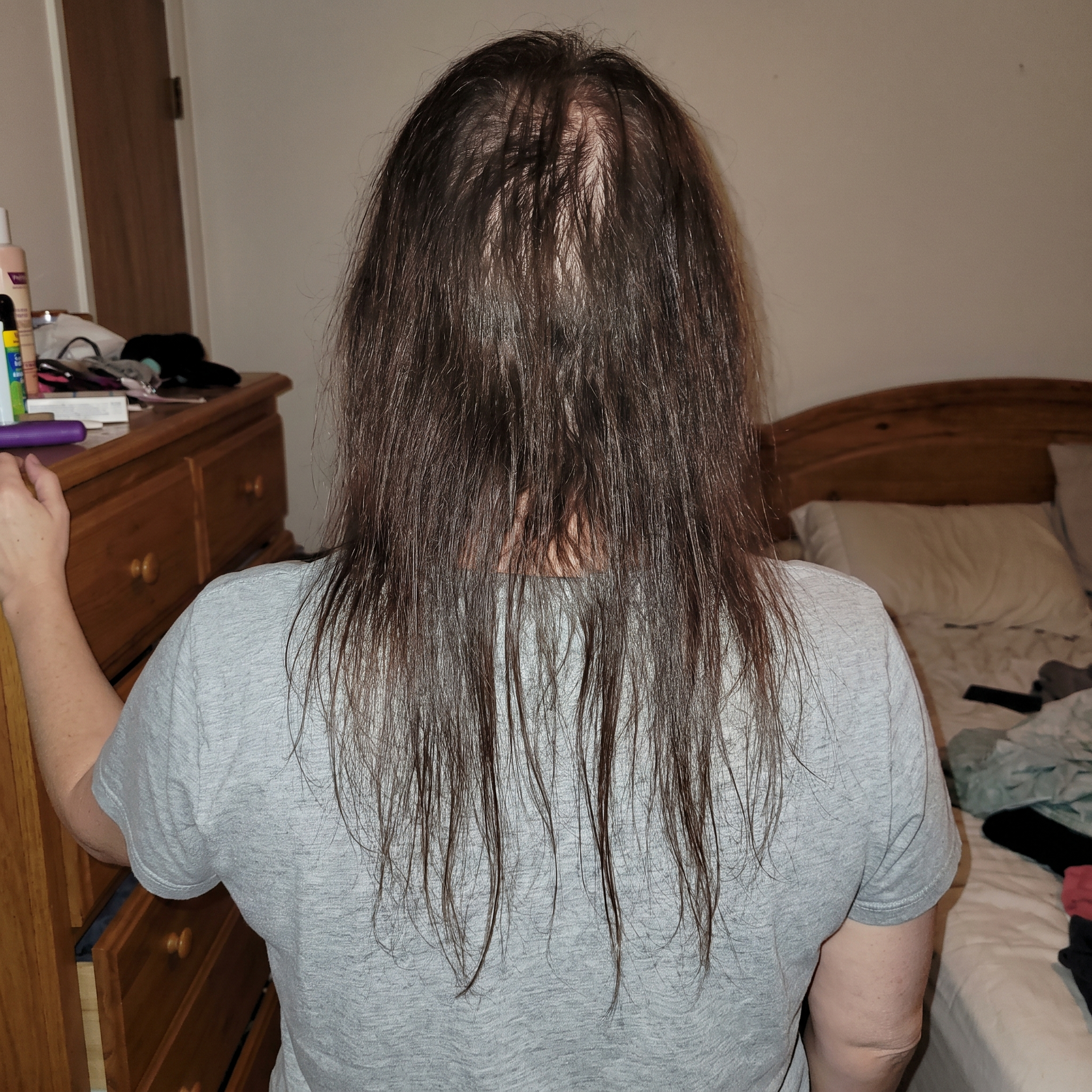 Janine Whitaker Facebook ad: Hair or Weight? I Refused to Choose
