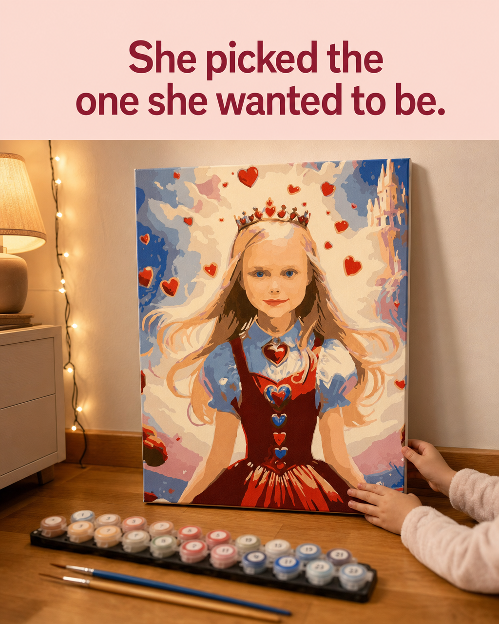 Art Therapy by Eleni Nicolaou Facebook ad: She Picked The One She Wanted.