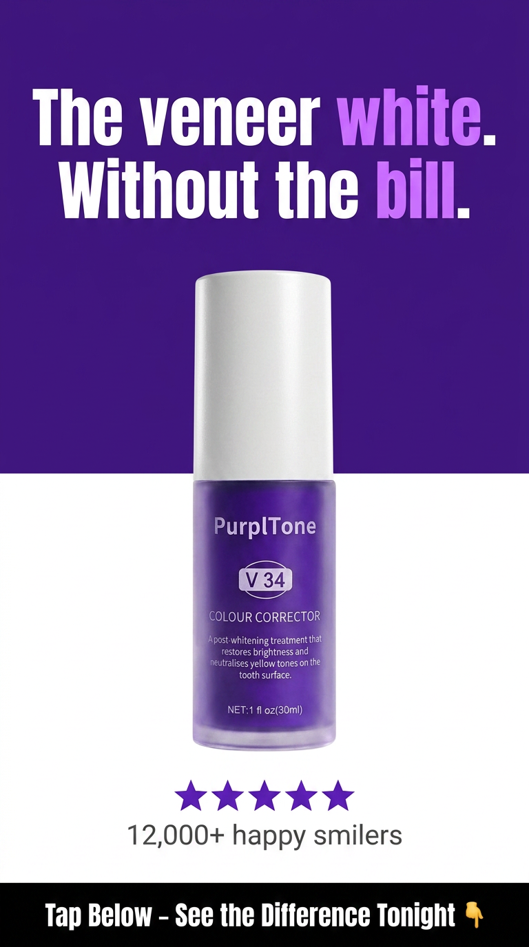 PurplTone Facebook ad: The smile people assume cost thousands.