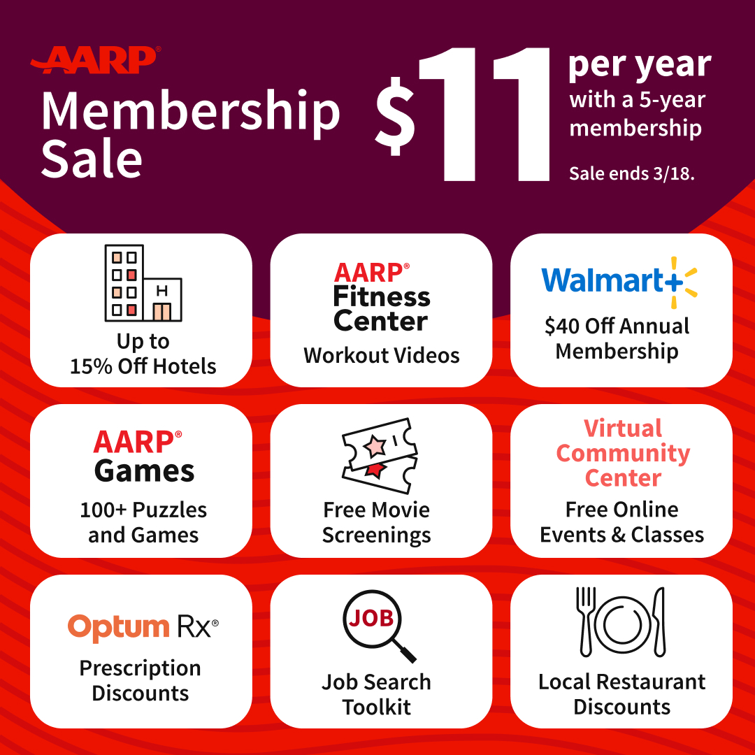 AARP Facebook ad