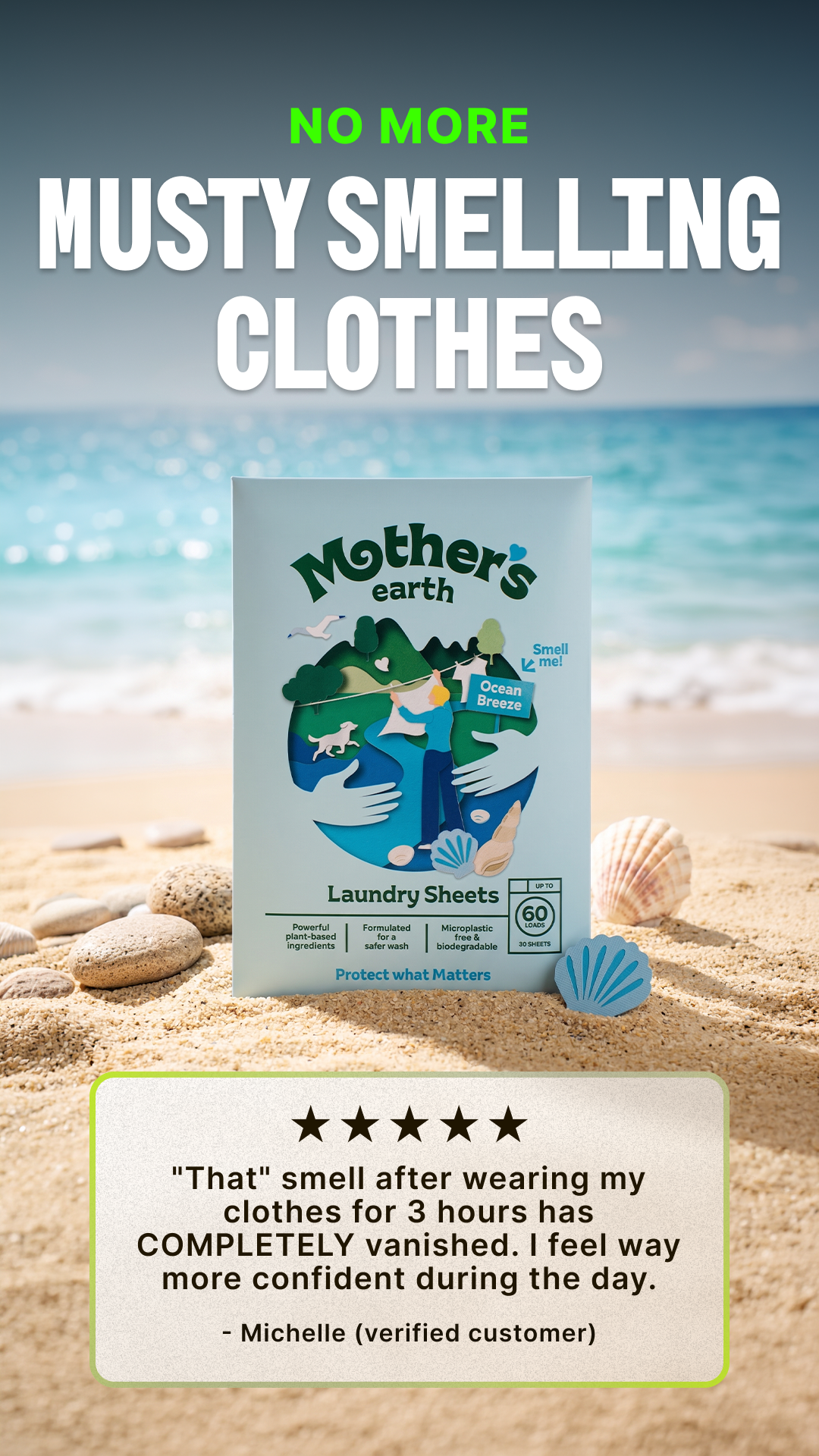 Mothers Earth Facebook ad