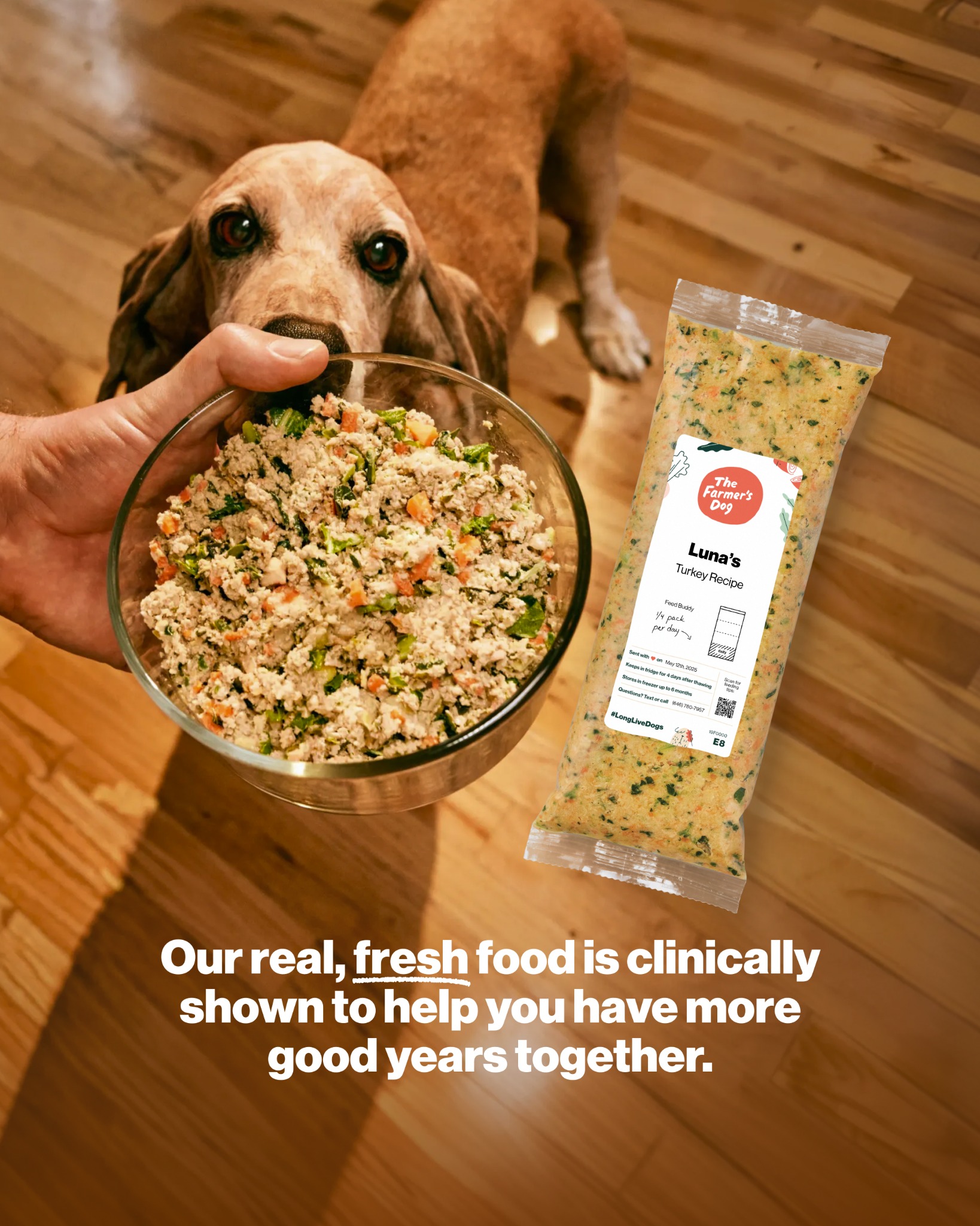 The Farmer's Dog Facebook ad