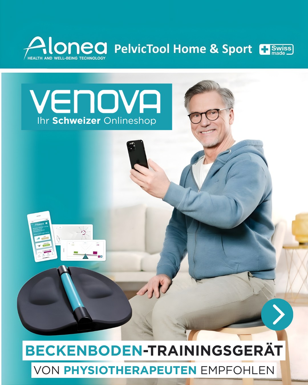 Venova Facebook ad: Ihr Schweizer Onlineshop