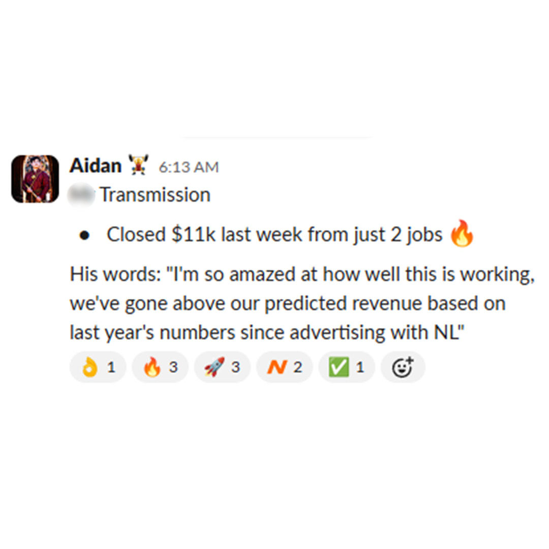 New Limits Facebook ad: Another day, another shop owner seeing results.