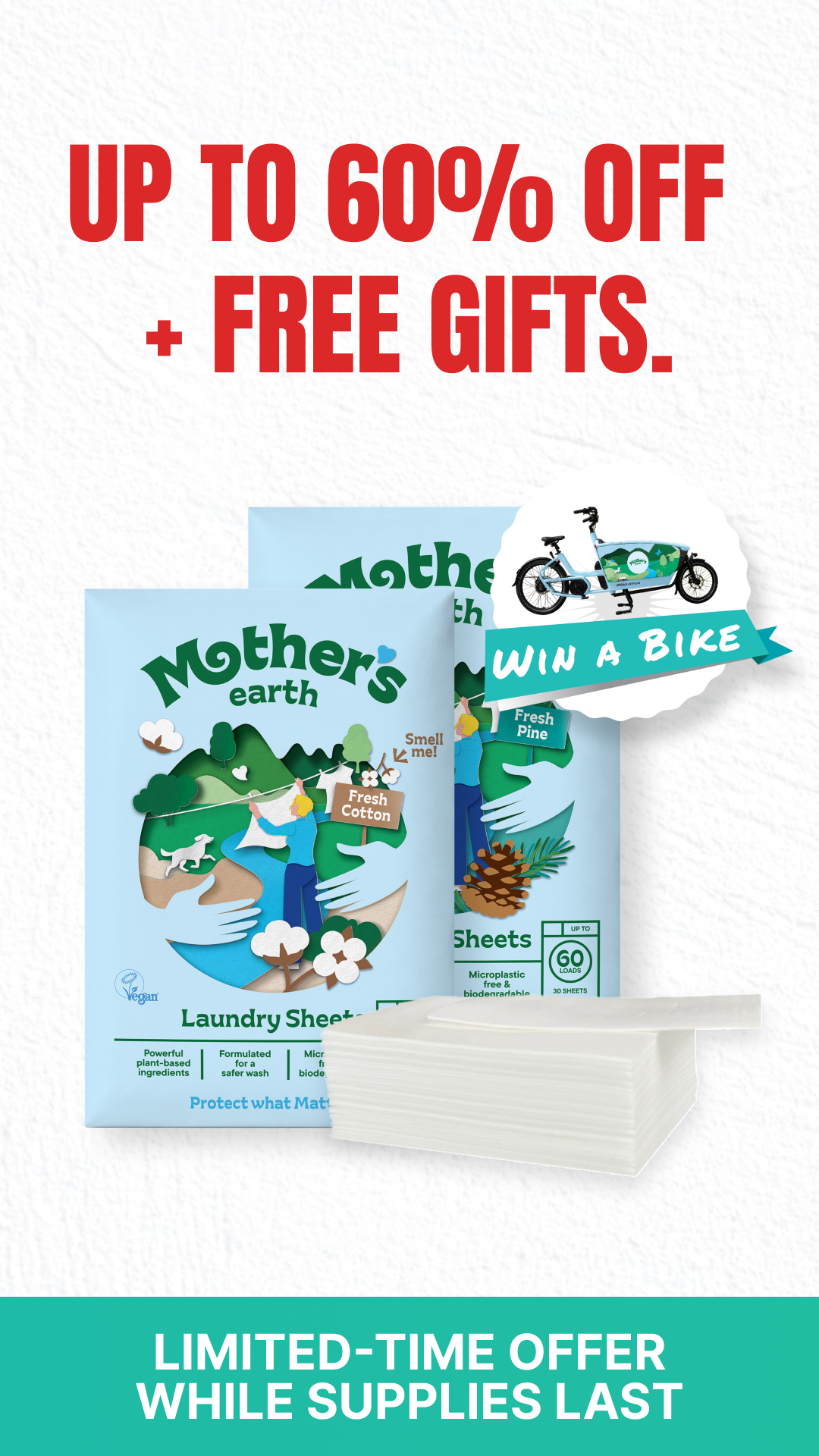Mothers Earth Facebook ad