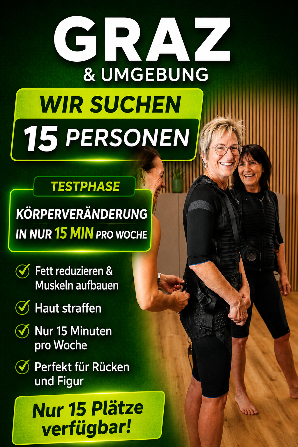 Impuls15 Graz Mitte Facebook ad from May 29, 2026