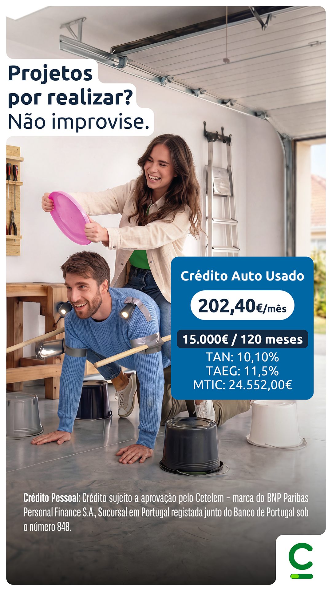 Cetelem Portugal Facebook ad