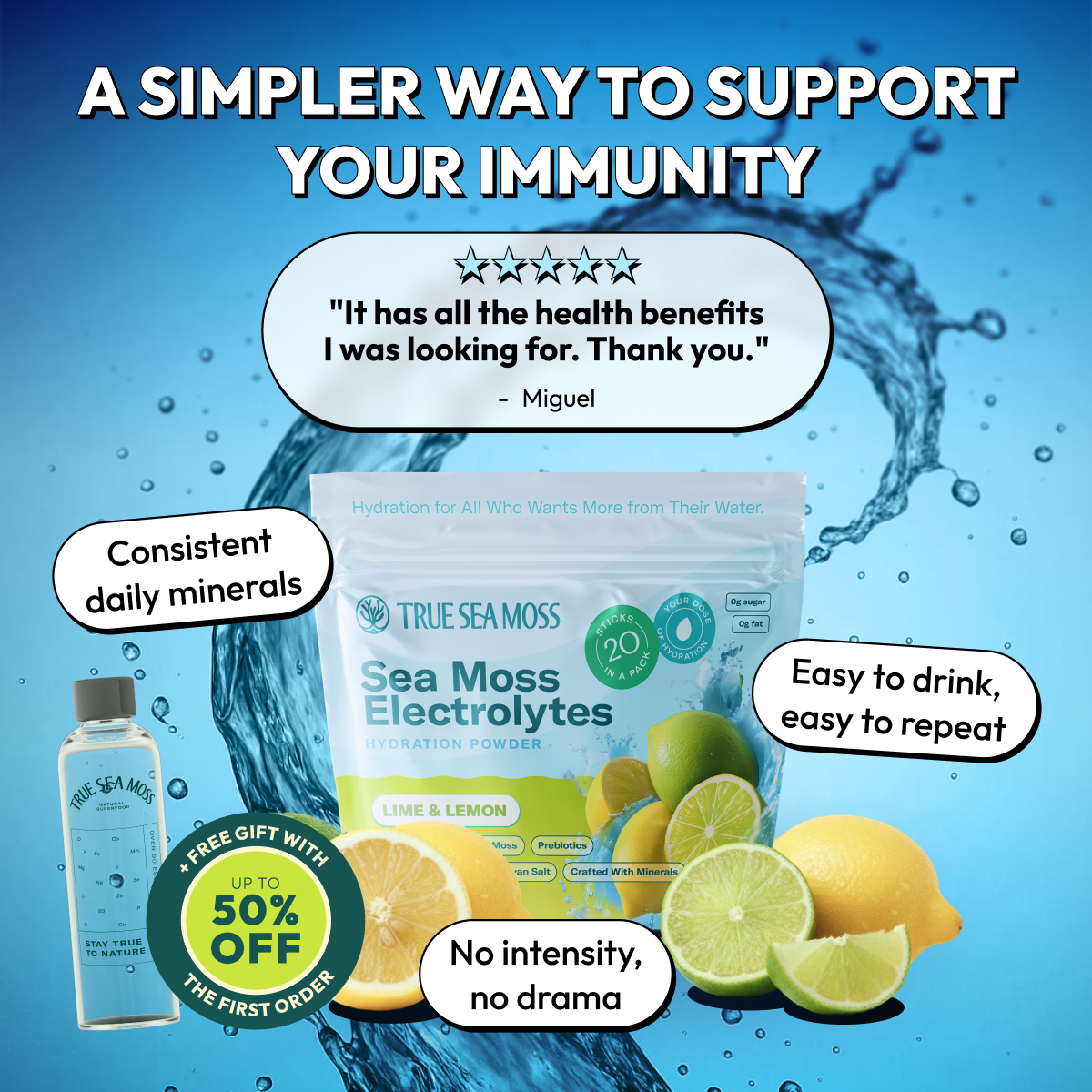 True Sea Moss Health Facebook ad