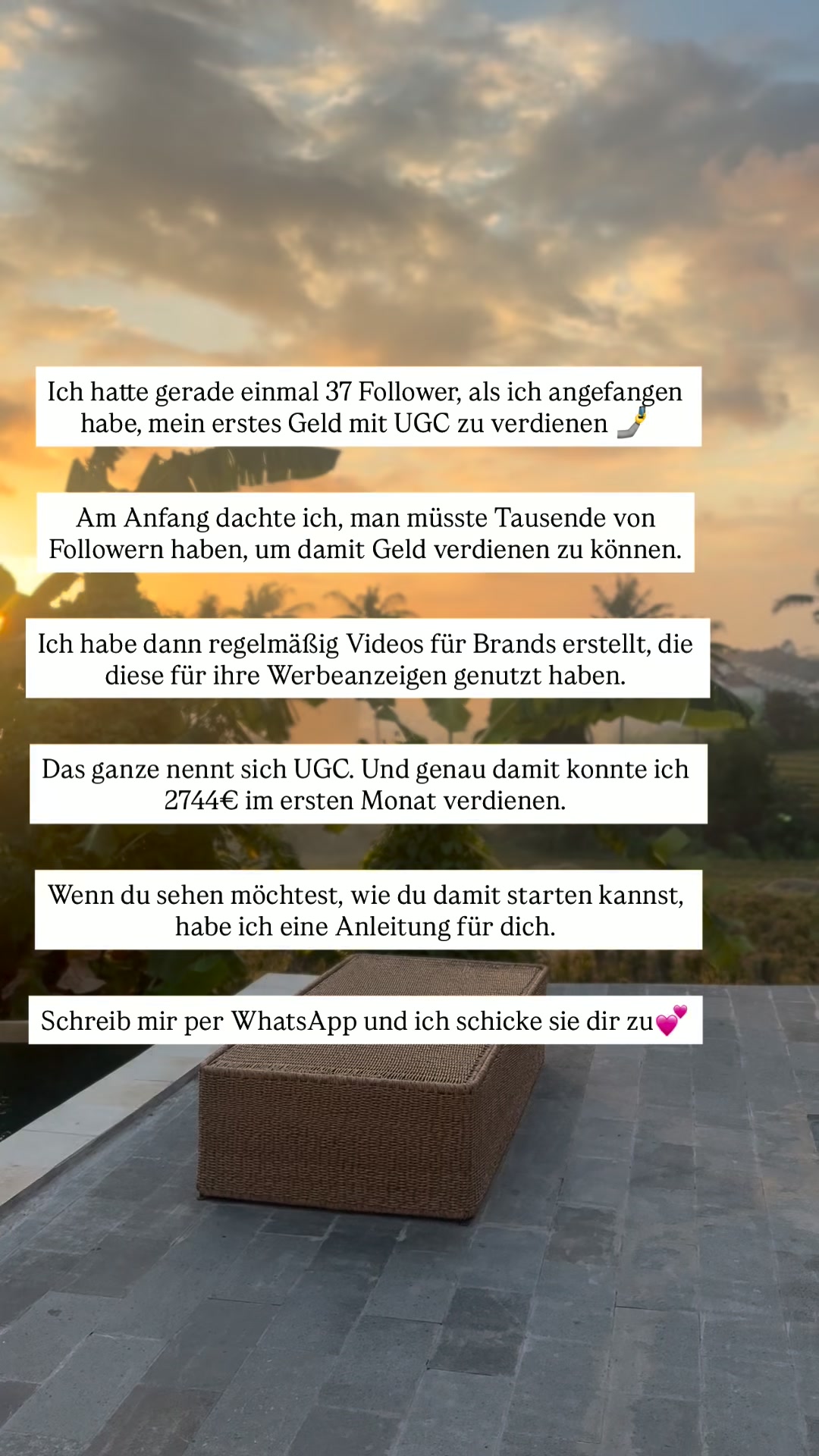 UGC Society Facebook ad: Deine Fragen zu UGC direkt hier beantwortet