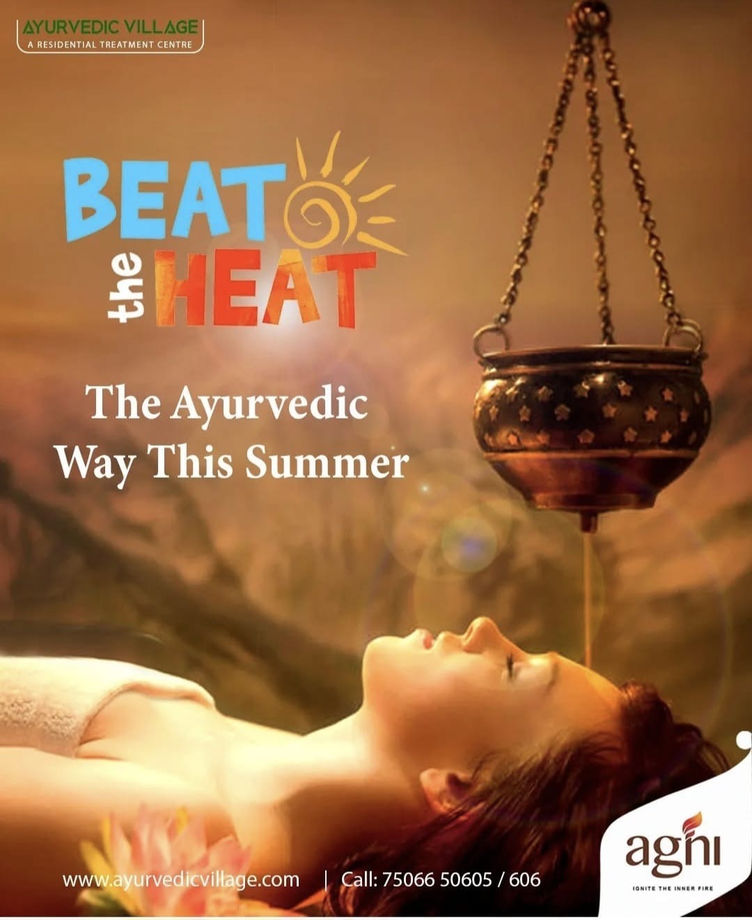 AGNI Ayurvedic Village Facebook ad