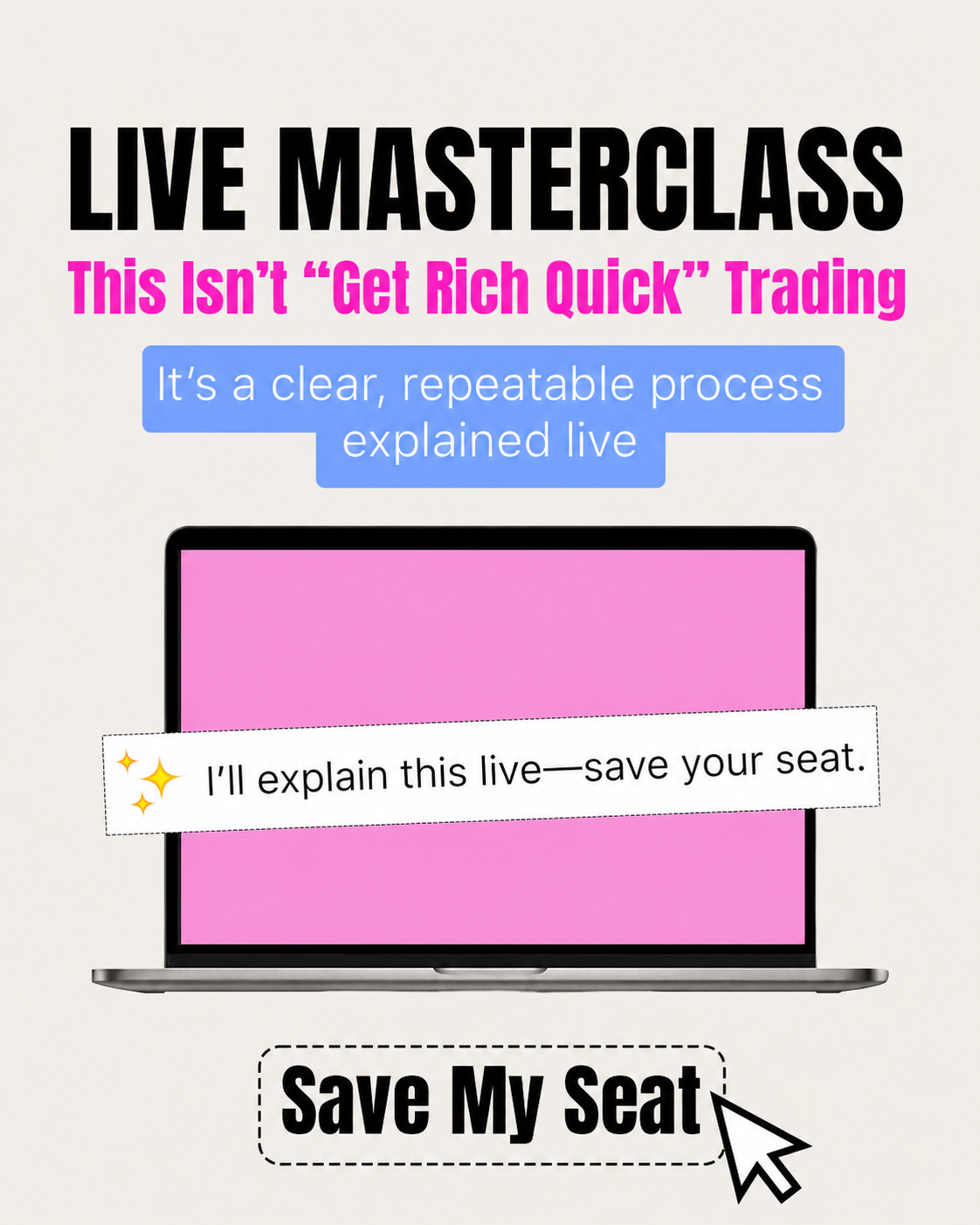 Tori Trades Facebook ad