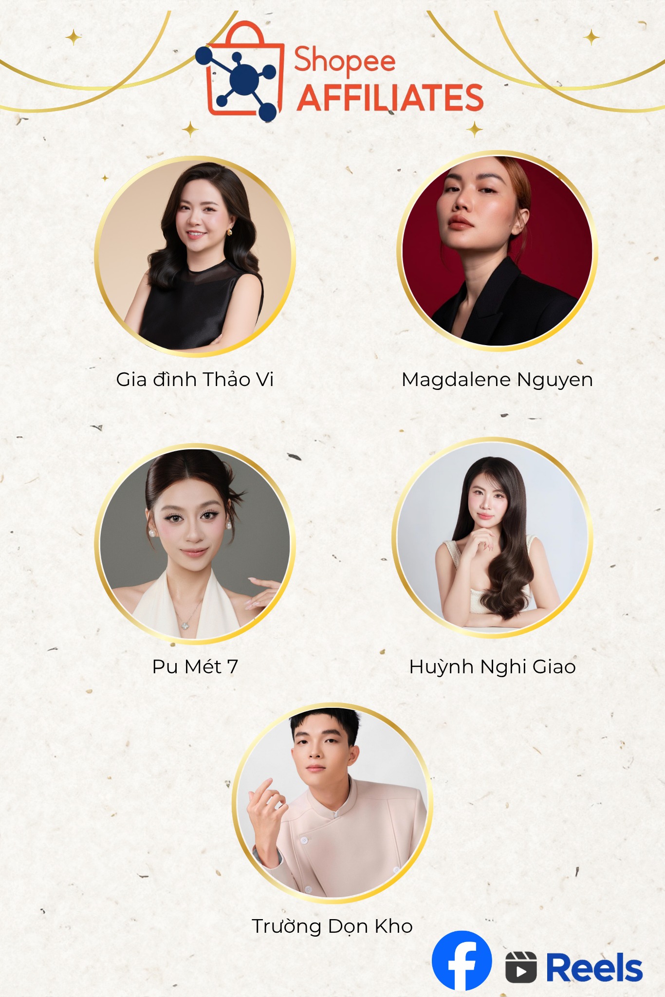 Shopee - Tiếp thị liên kết dành cho KOL & KOC Facebook ad