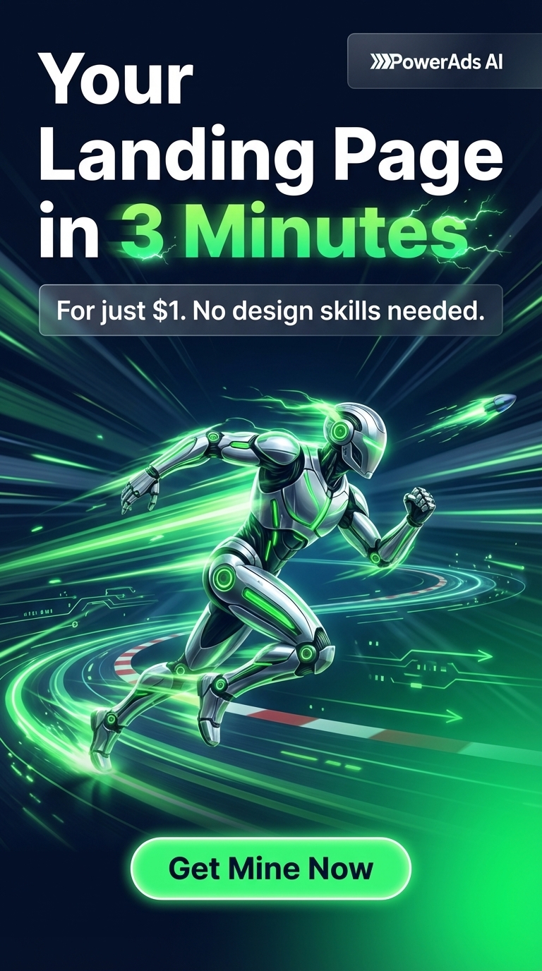 PowerAds.Ai Facebook ad from Mar 15, 2026
