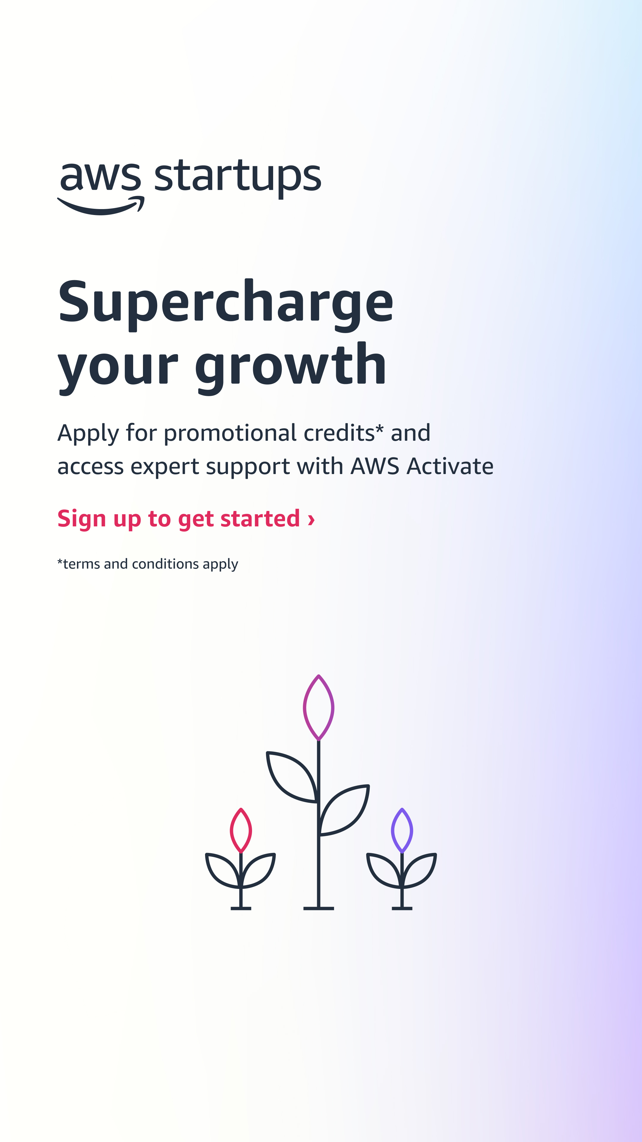 Amazon Web Services Facebook ad