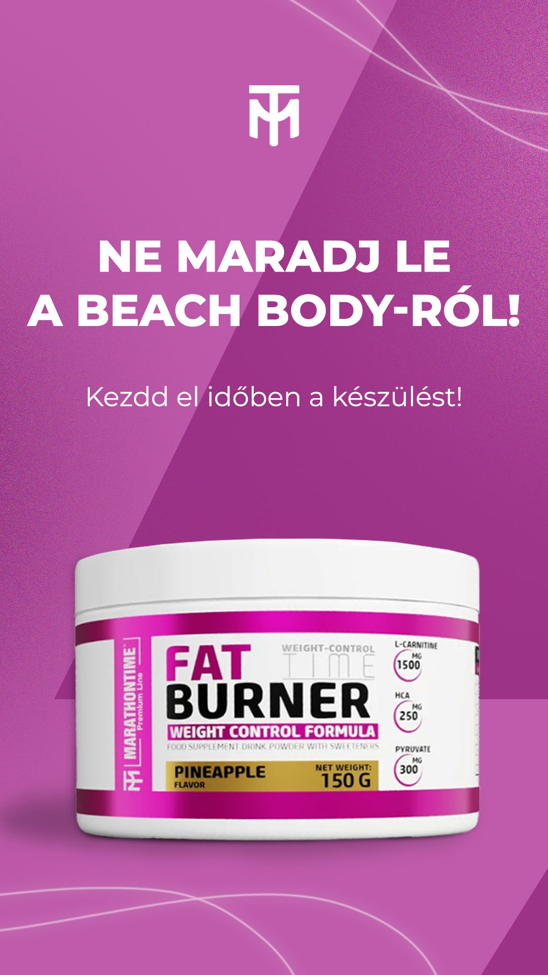 Marathontime Facebook ad