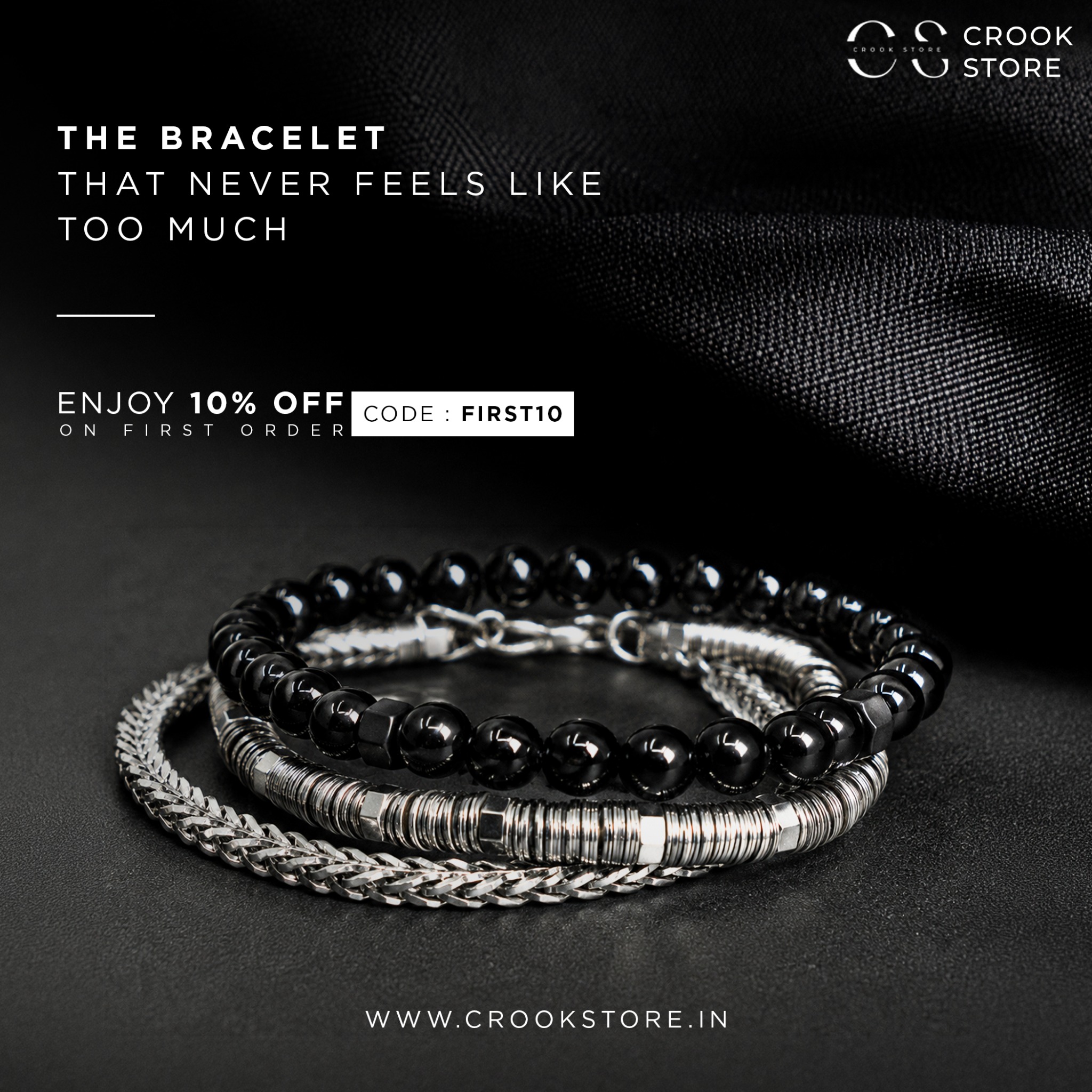 Hook.official Facebook ad: The Bracelet That Completes The Look