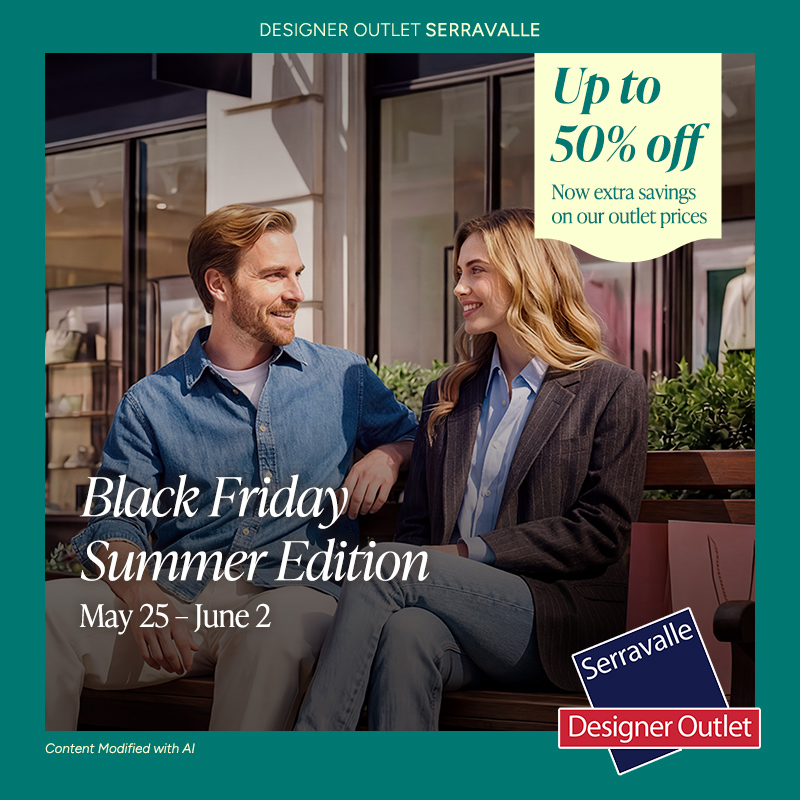 McArthurGlen Designer Outlets Facebook ad