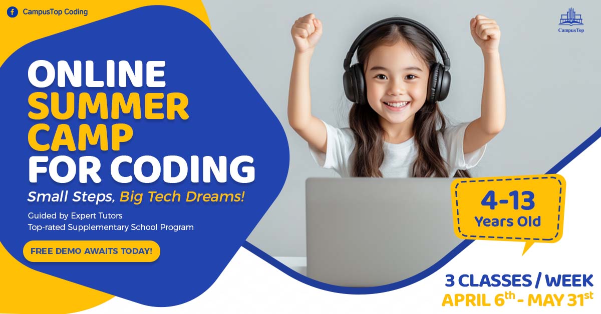 CampusTop Coding Facebook ad