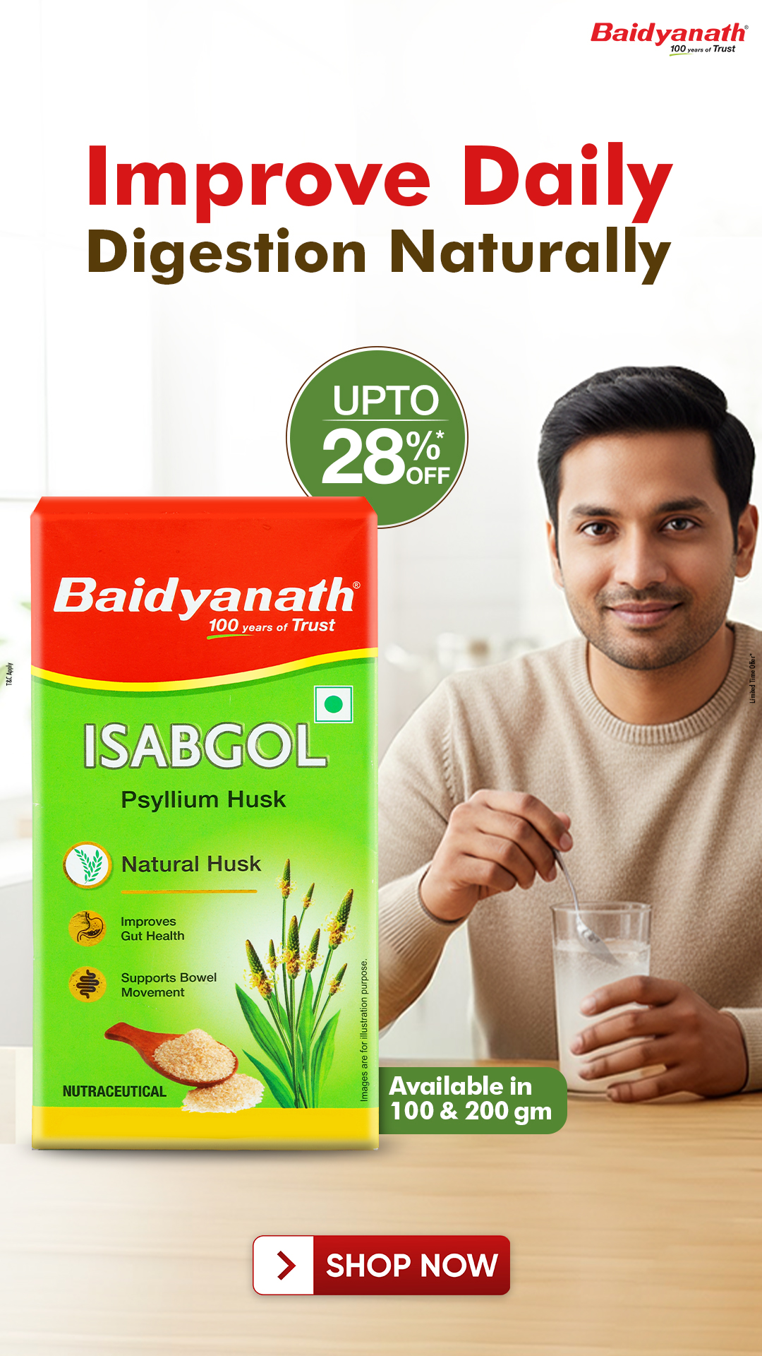 Baidyanath Ayurved Facebook ad