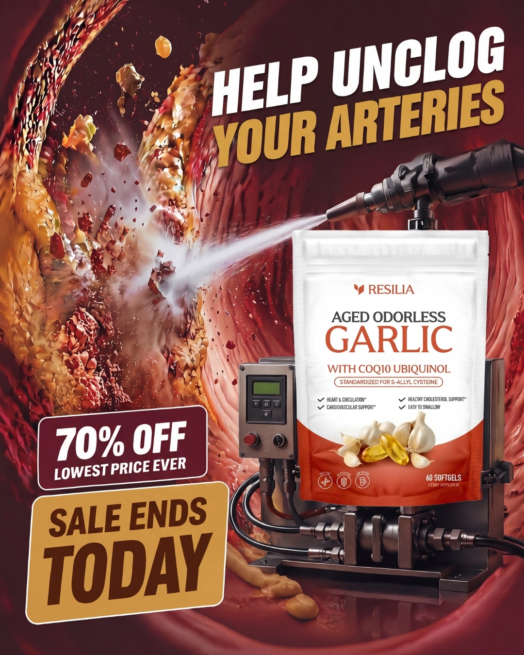 Vascular Wellness Report Facebook ad