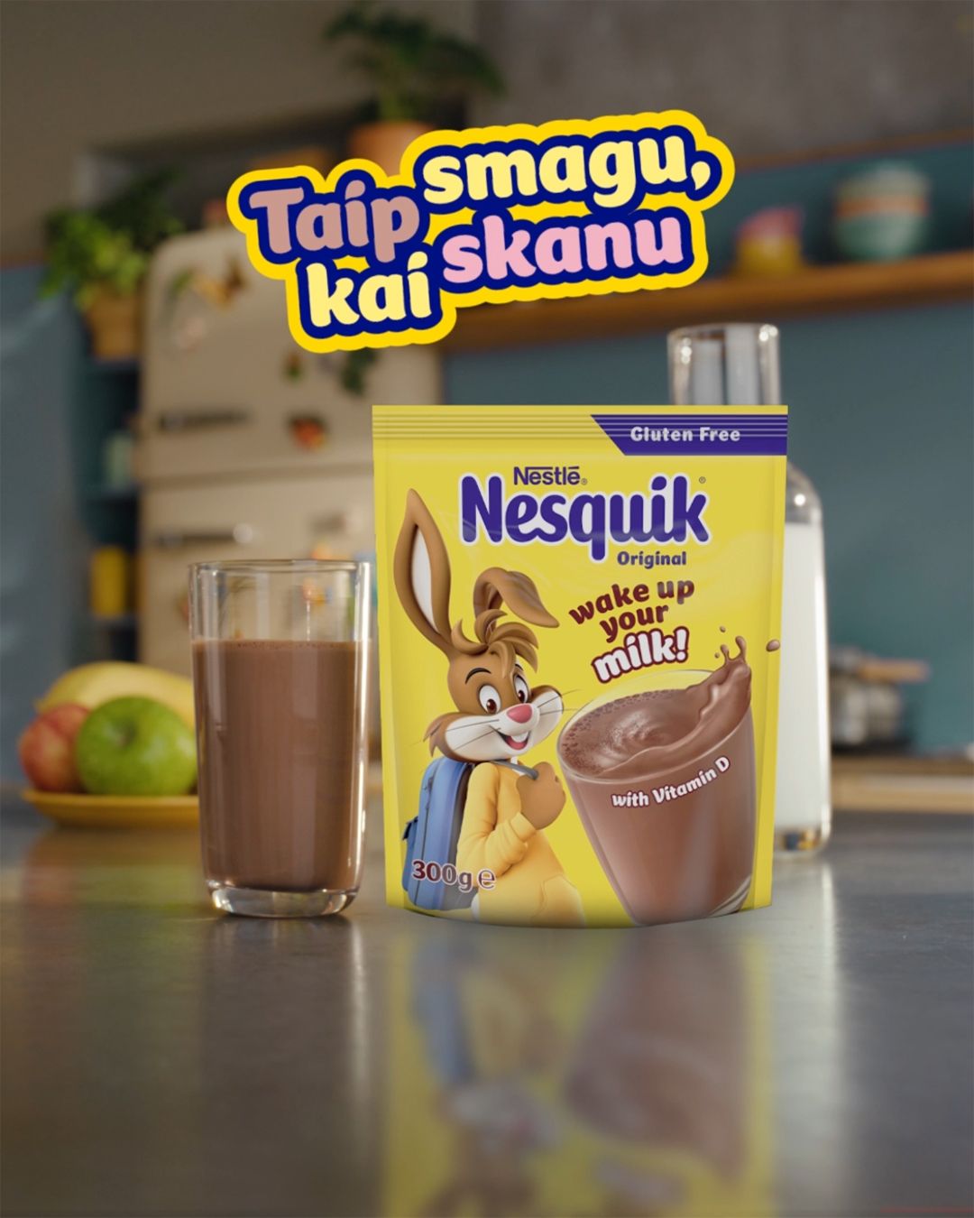 Nesquik Studios Lietuva Facebook ad: NESQUIK - smagu, kai skanu