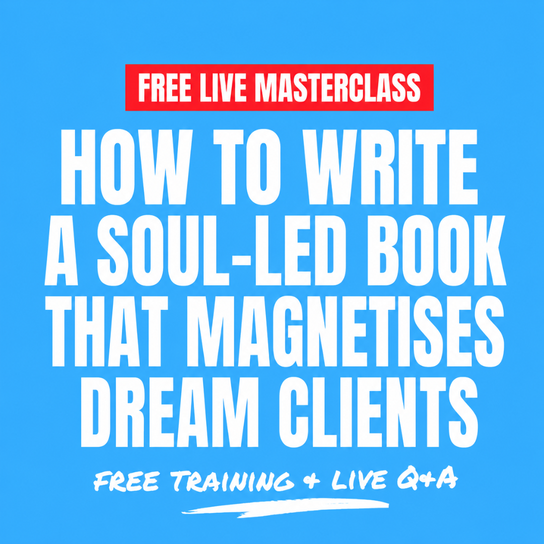 Jody Deane - Flow Ninja Facebook ad: Doors Closing | Live Awaken The Book Within Masterclass…