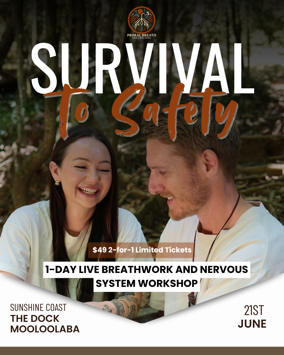 Ben and Leah - Primal Breath and Coaching Facebook ad from May 18, 2026