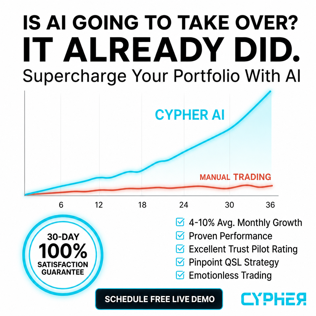 Cypher AI Facebook ad: The Next Evolution of Trading