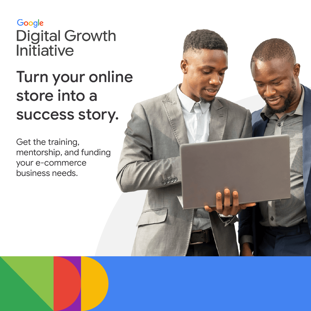 Grow with Google Africa Facebook ad