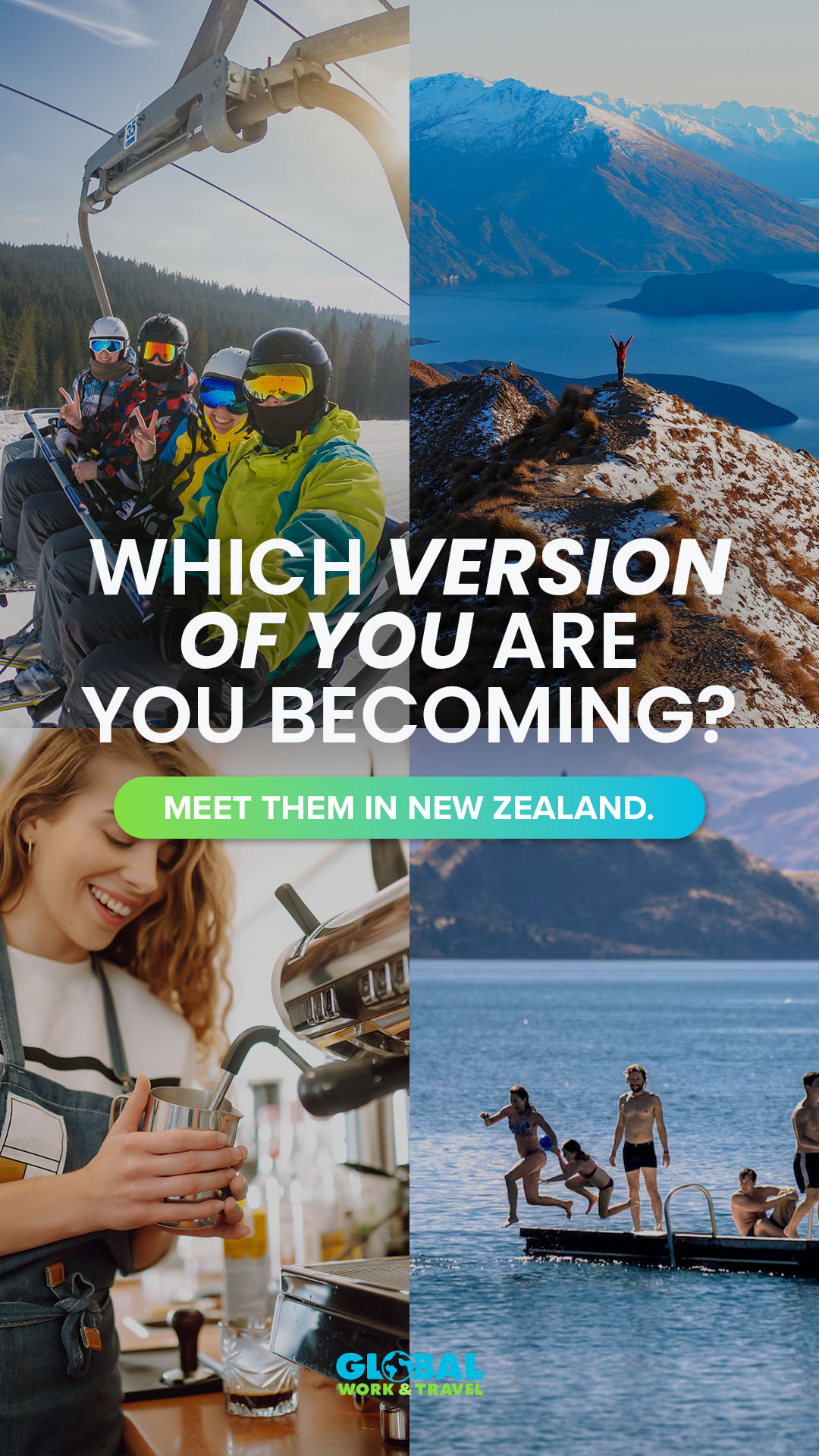 Global Work & Travel Facebook ad