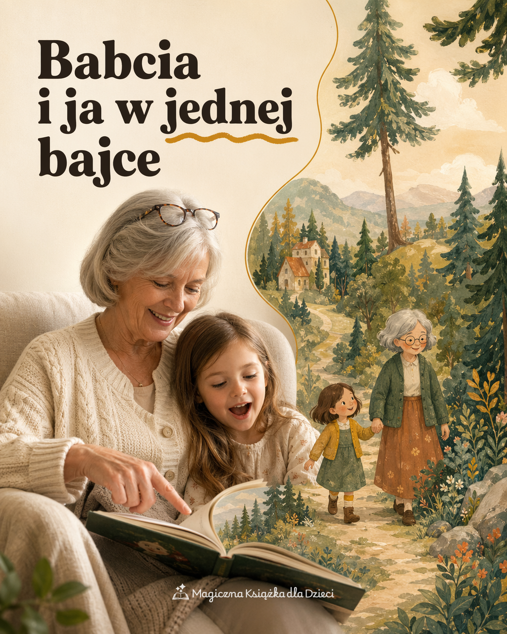 Magiczna Książka dla Dzieci Facebook ad