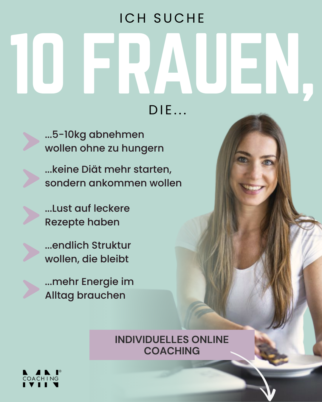 1:1 Online Coach - Maren Naue Facebook ad: Dein Weg zu einem besseren Körpergefühl!