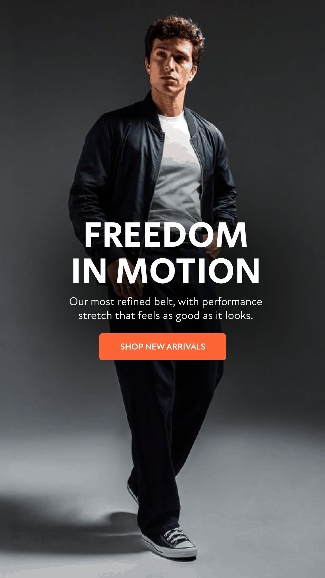 Arcade Belts Facebook ad: Shop Motion Black Flame