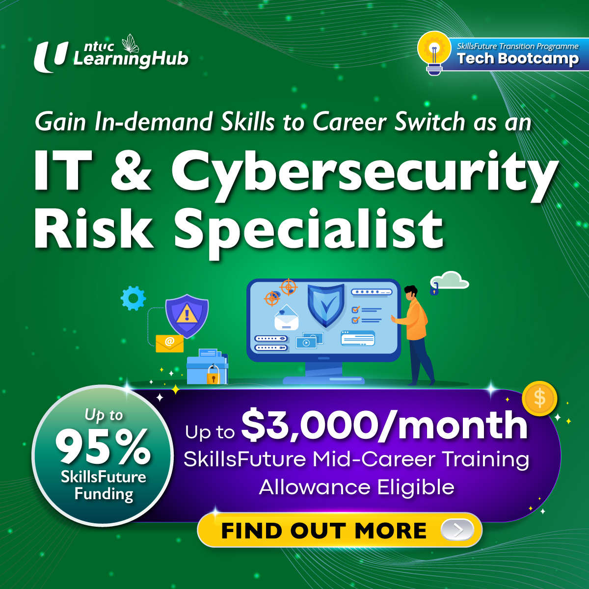 NTUC LearningHub Facebook ad