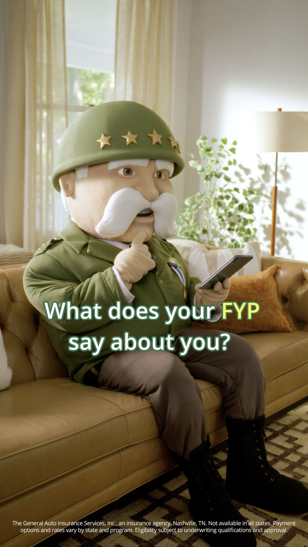 The General Insurance Facebook ad from May 5, 2026