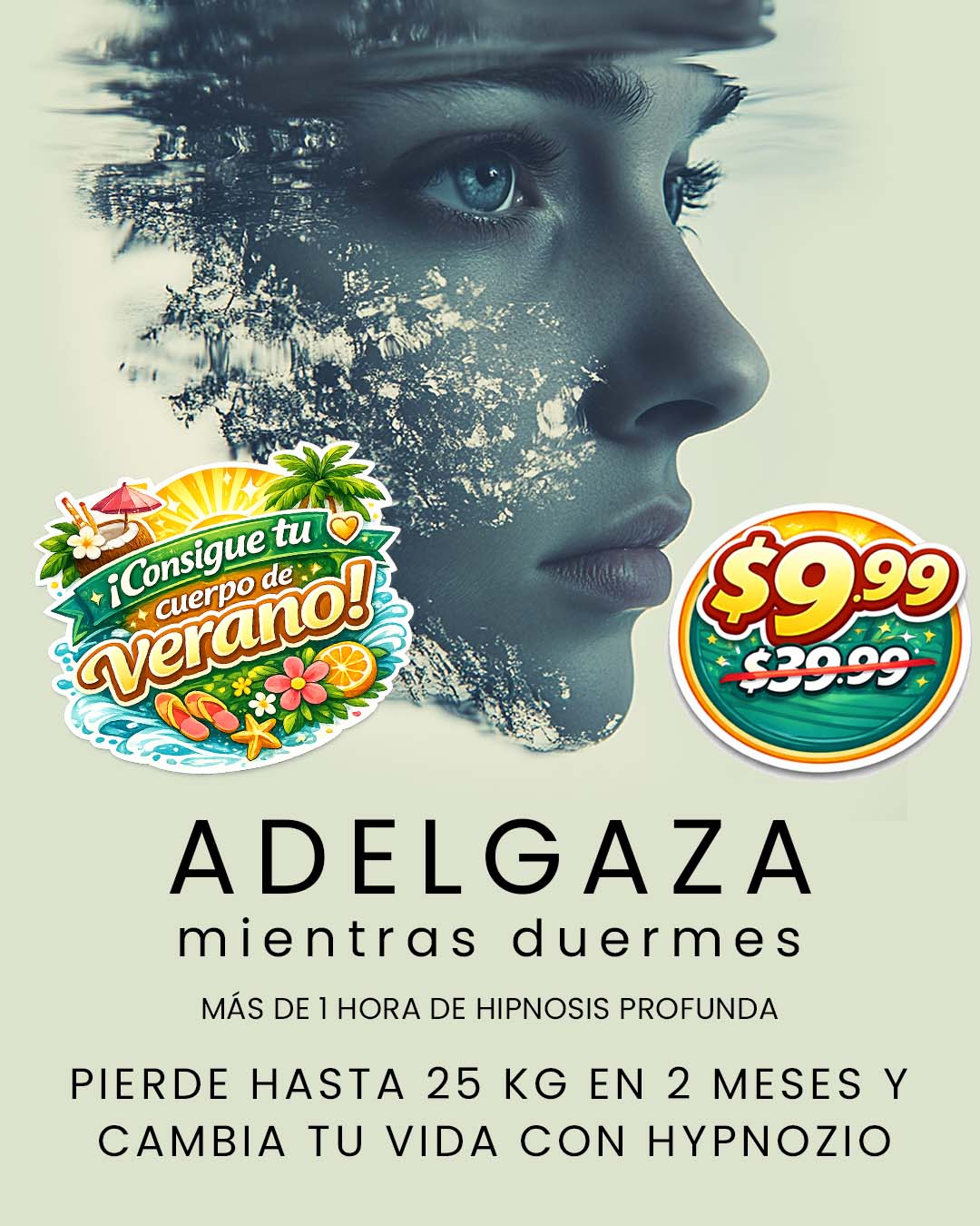 Hypnozio: power of hypnotherapy Facebook ad