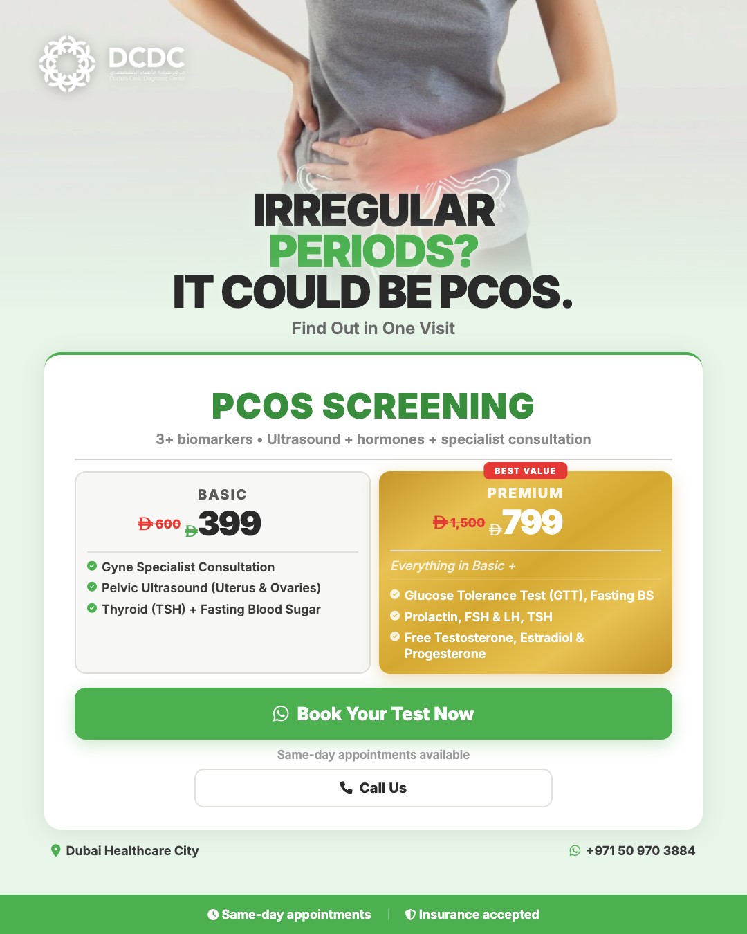 Doctors Clinic Diagnostic Centre Facebook ad