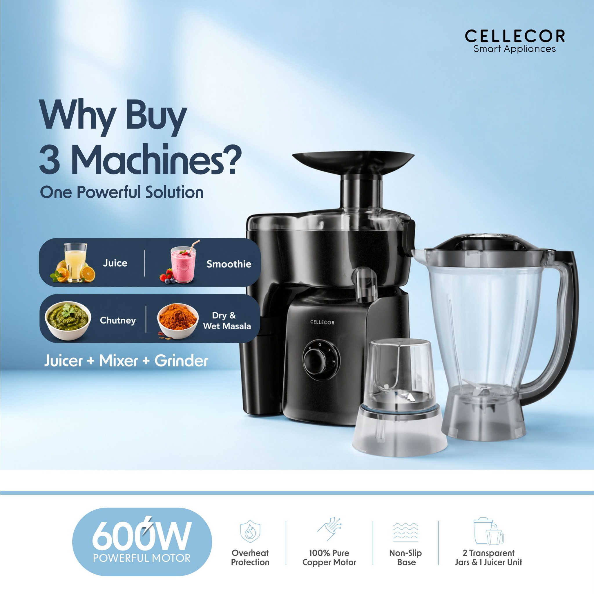 Cellecor Facebook ad: One Appliance Does Everything