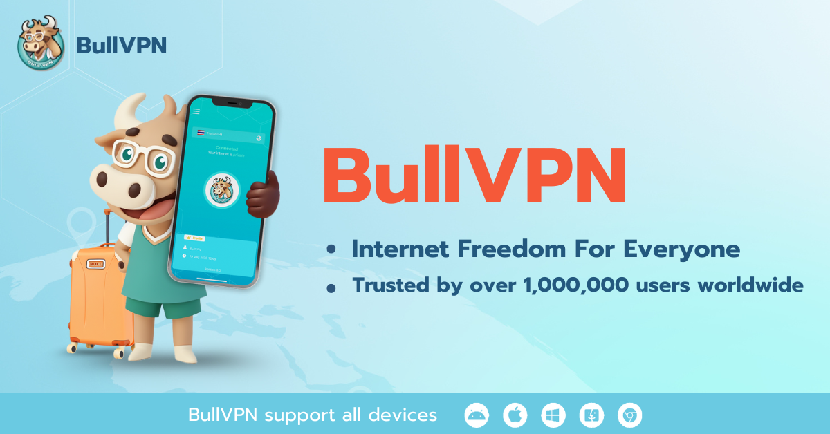 BullVPN- Internet Freedom & Security Facebook ad
