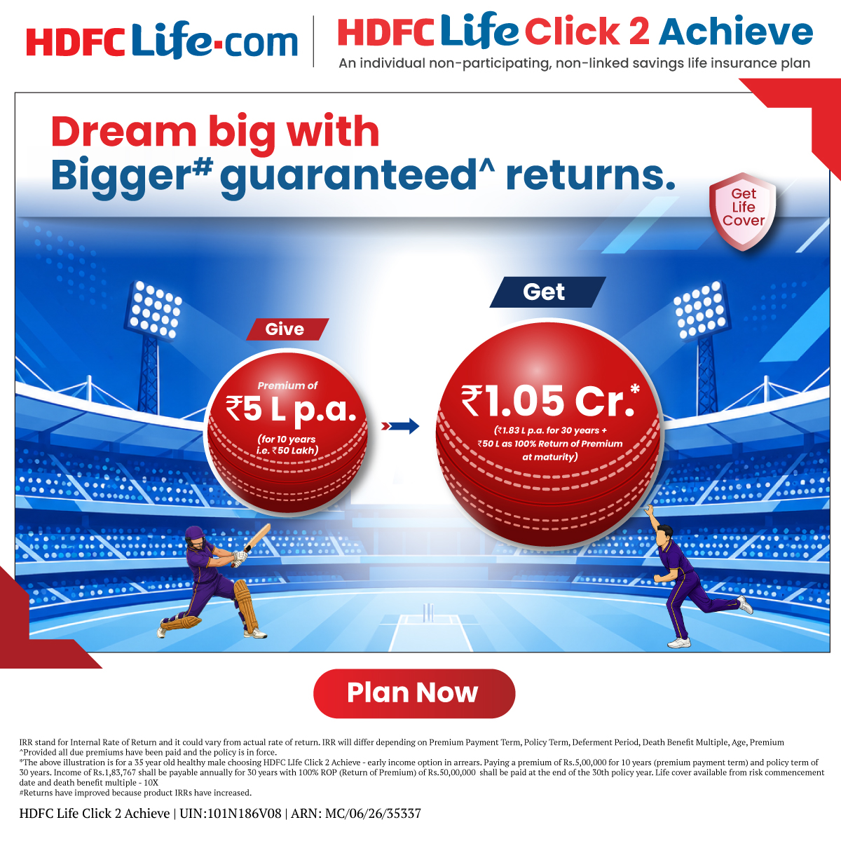 HDFC Life Facebook ad