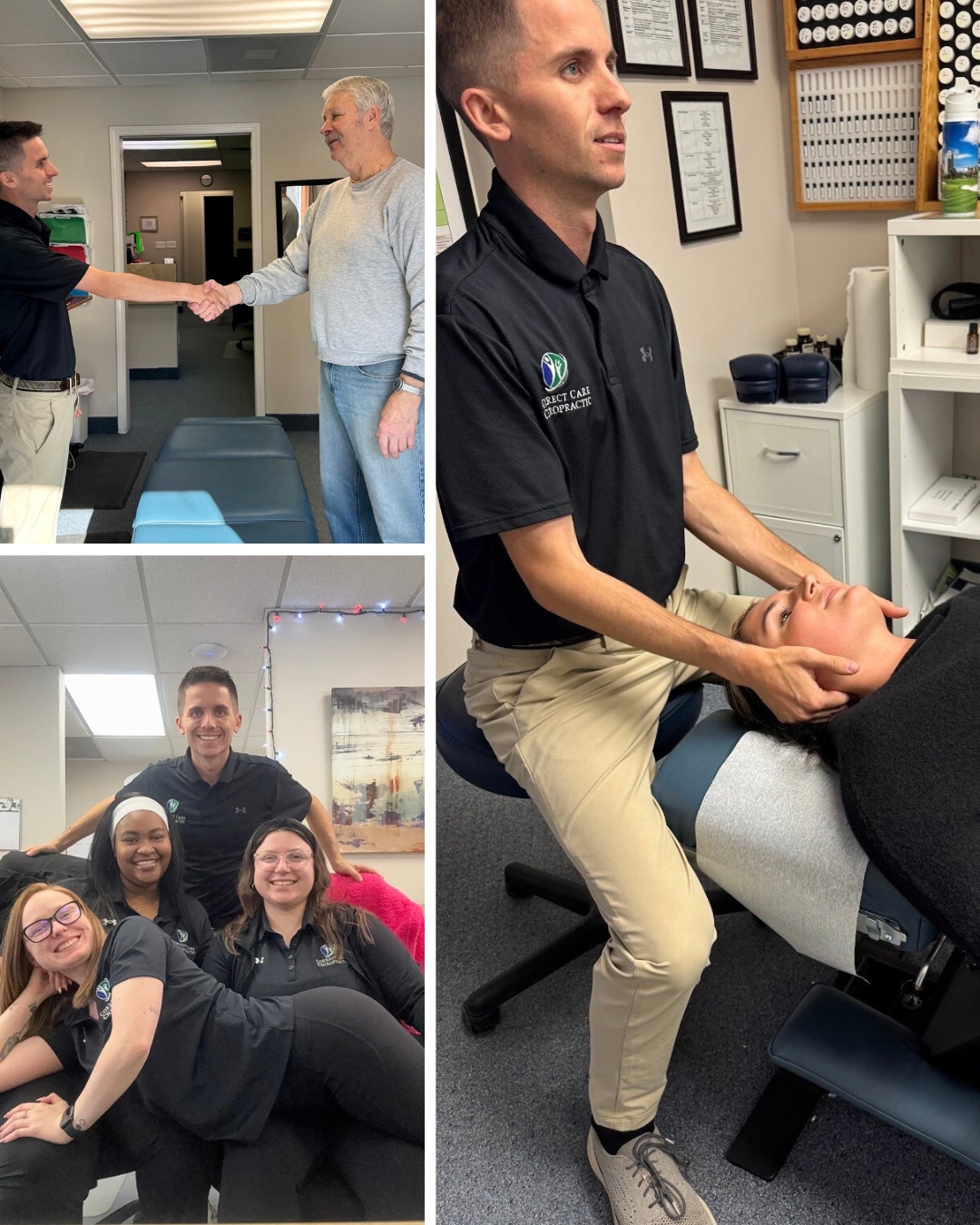 Correct Care Family Chiropractic Facebook ad: $25 Adjustment & Screening!