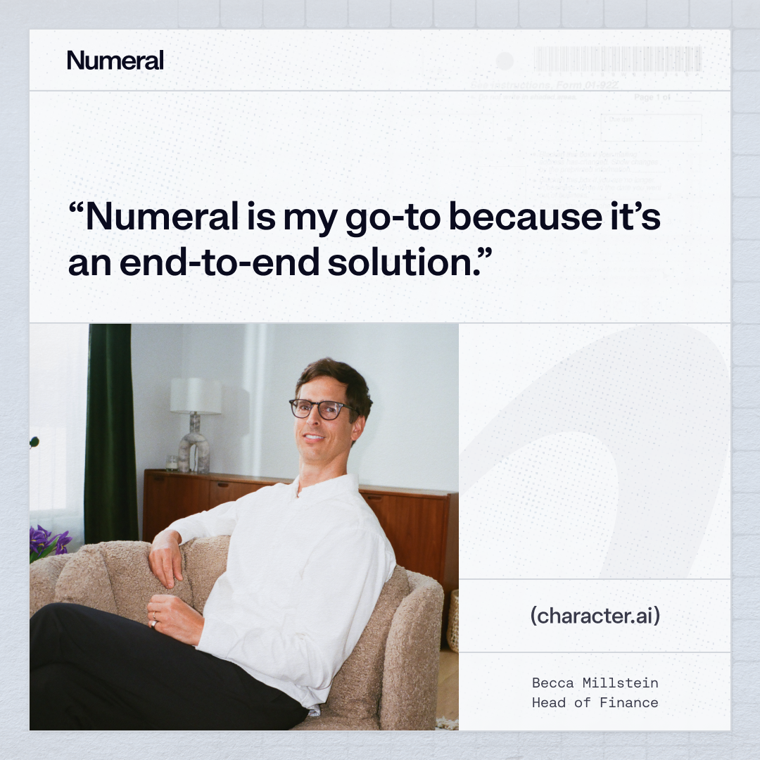 Numeral Tax Facebook ad