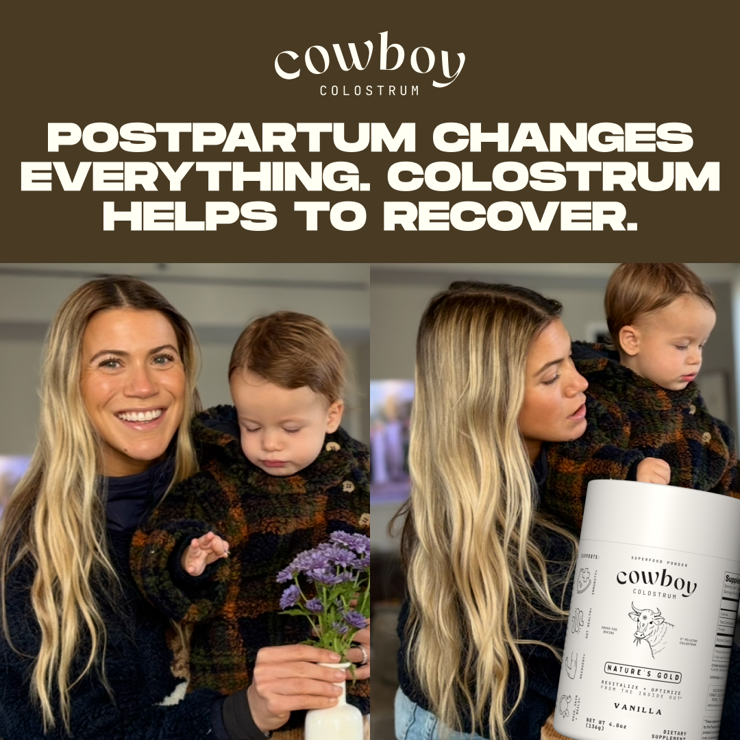 Cowboy Colostrum Facebook ad from Feb 11, 2026