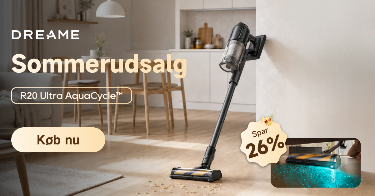 Dreame Store Nordics Facebook ad