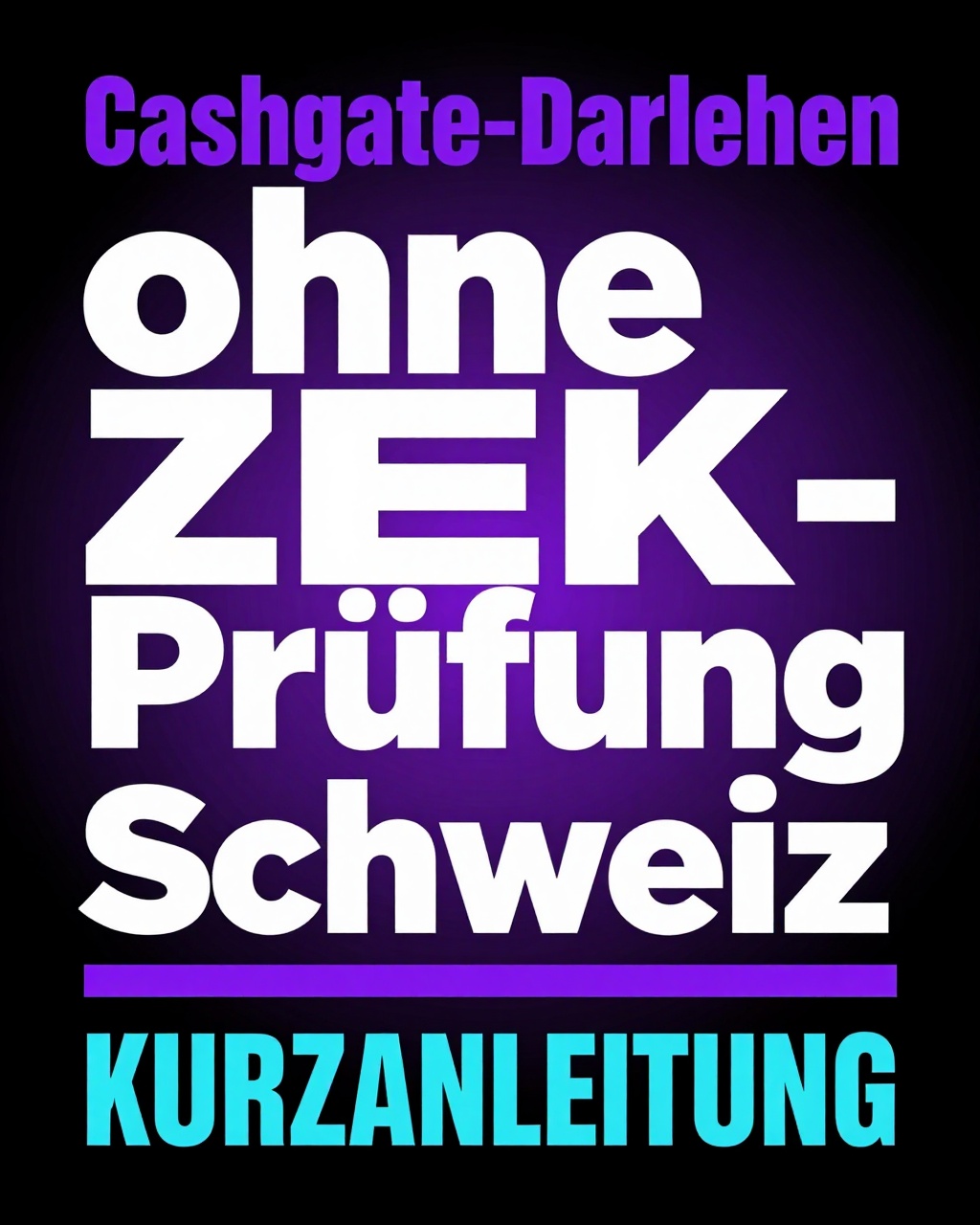 Clear Daily Notes Facebook ad: Cashgate-Kredit ohne ZEK-Prüfung in der Schweiz erklärt